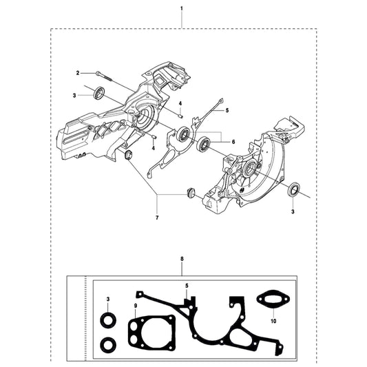 K960 Crankcase