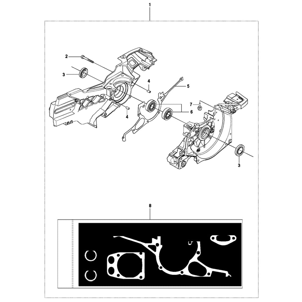 K970 Crankcase