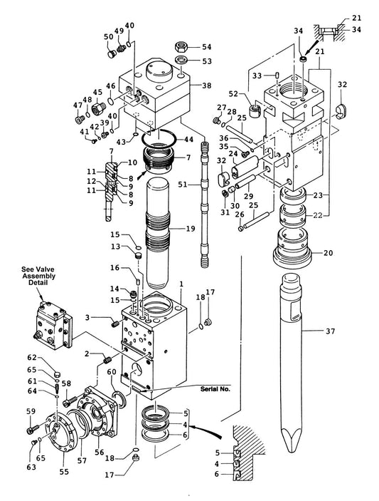 F12 Hydraram Parts Breakdown Assembly Parts