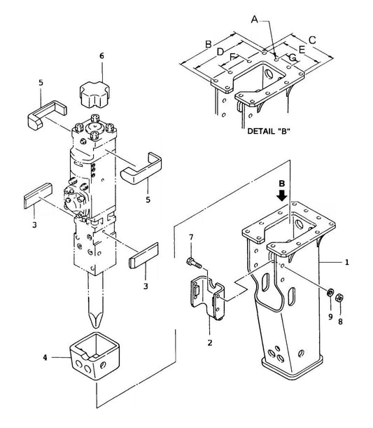 F6 T-Box Mounting and Damper System Assembly Parts