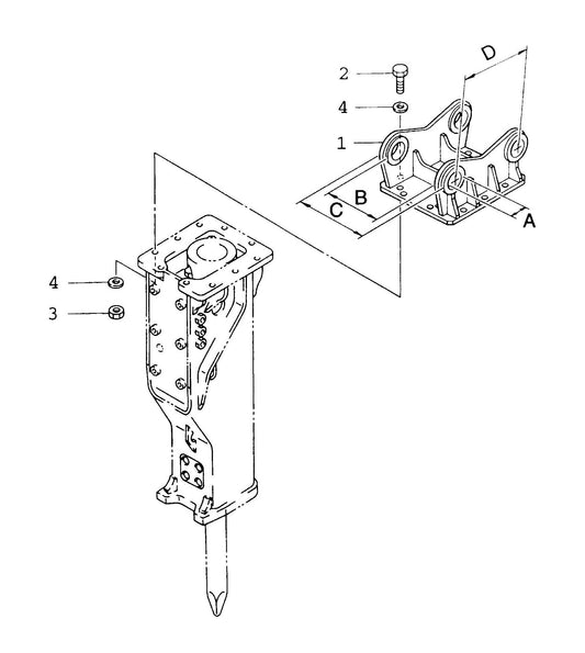 F70Qt Serial No. 1062 ~ & Up Universal Top Cap Assembly Parts