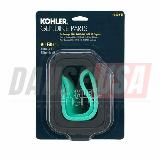 Kohler KIT,AIR FLTR/PRECLNR (SV810-840) 3288306-S1