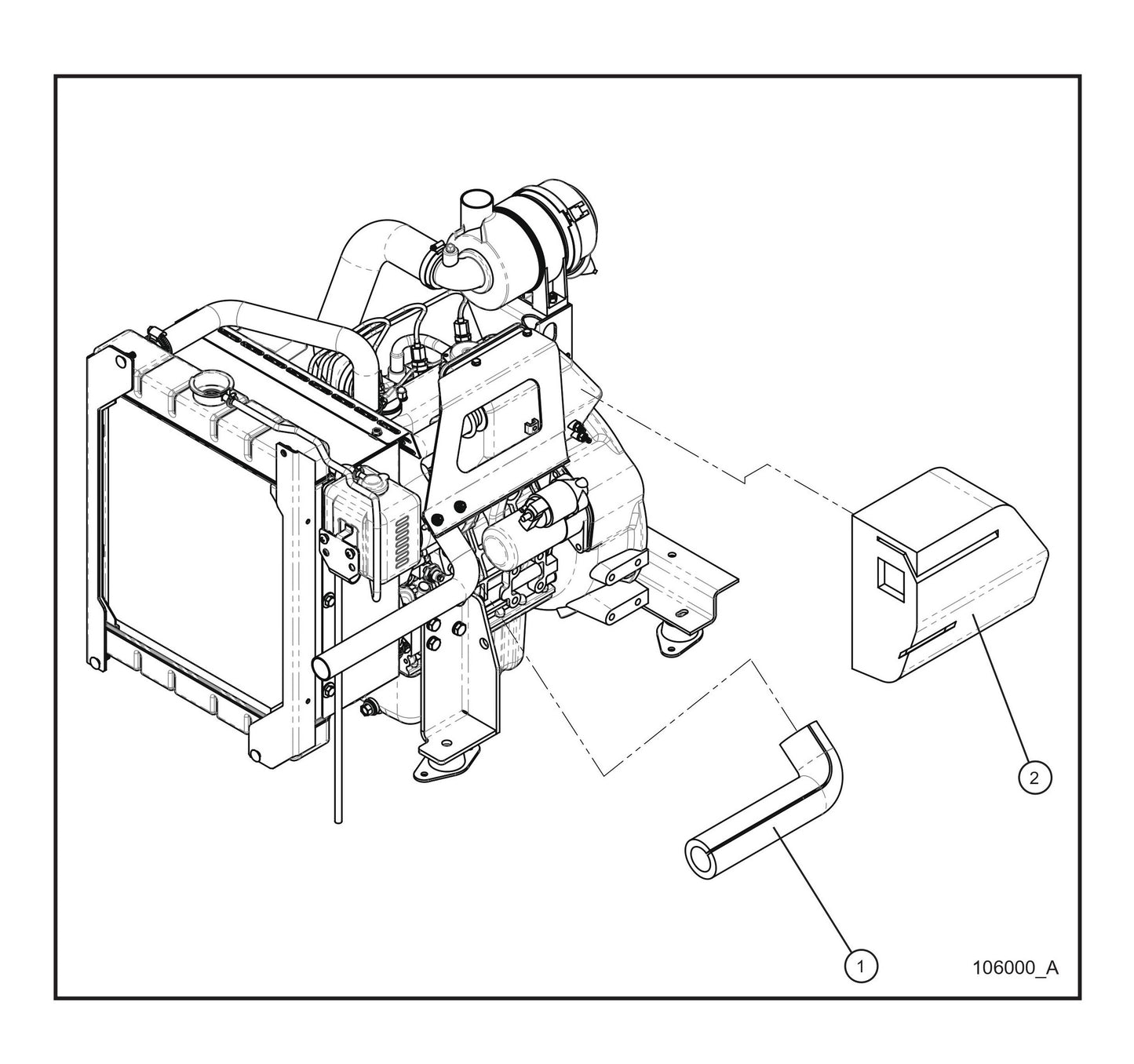 Kubota Exhaust Blanket Parts By Allmand