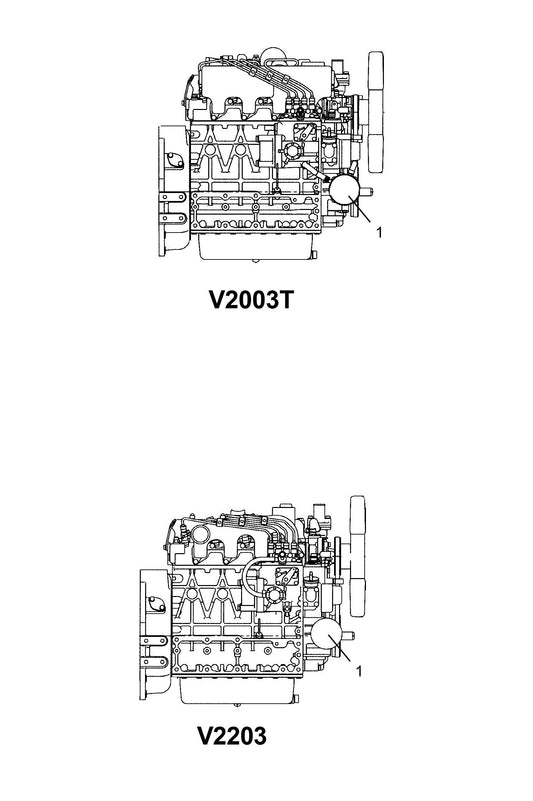 Maxi-Lite Laydown 15-20KW-Kubota V2003T and V2203 Parts By Allmand