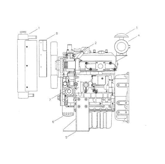 Maxi-Lite Hydraulic Tower-Kubota Engine Parts By Allmand