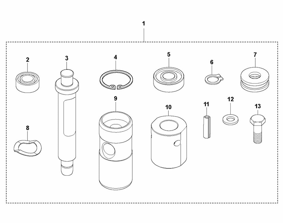 Forward and Reverse Piston Repair Kit Assembly Parts For LG 204 By Husqvarna