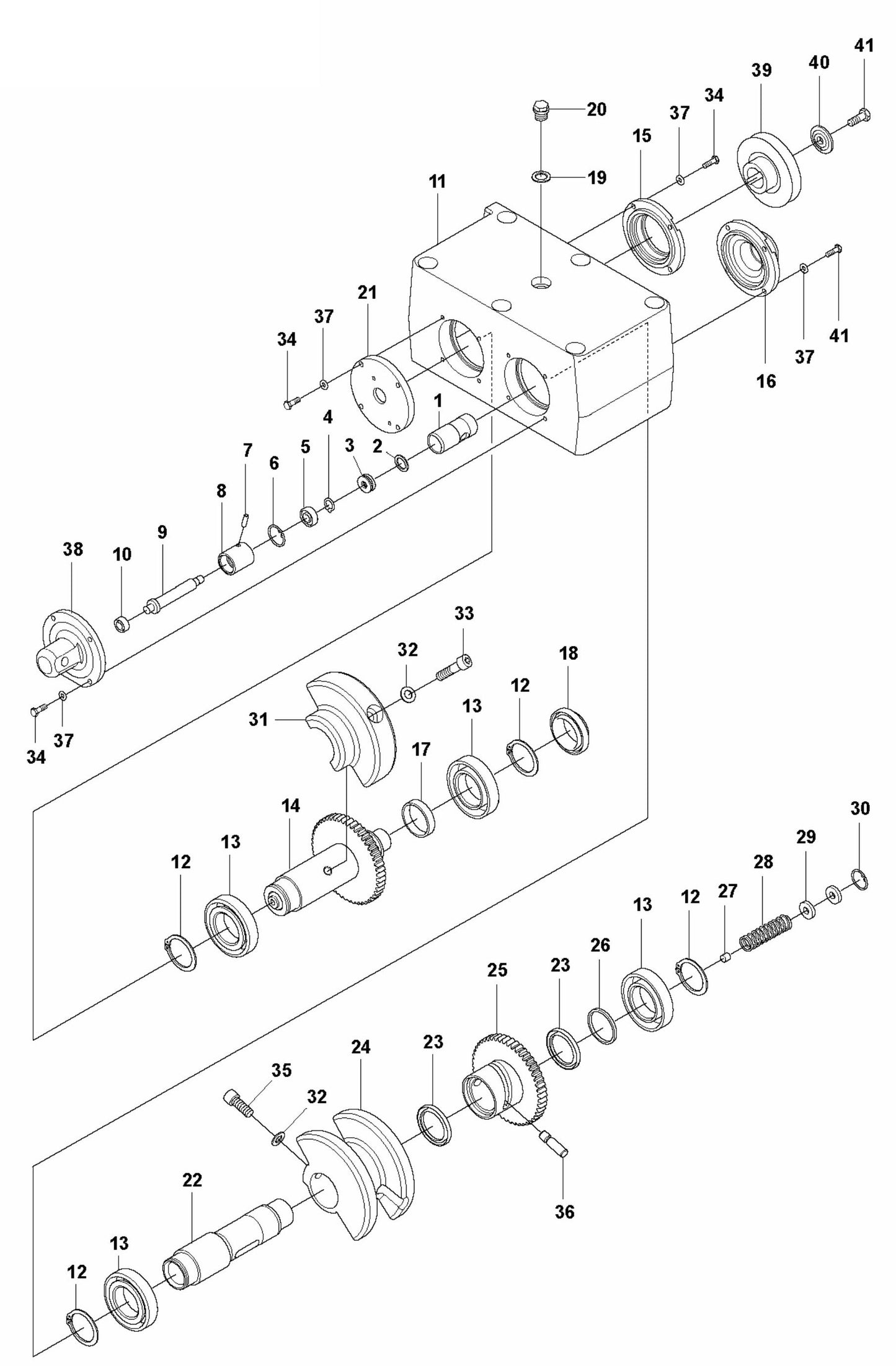 Eccentric Element Assembly Parts For LG 204 By Husqvarna