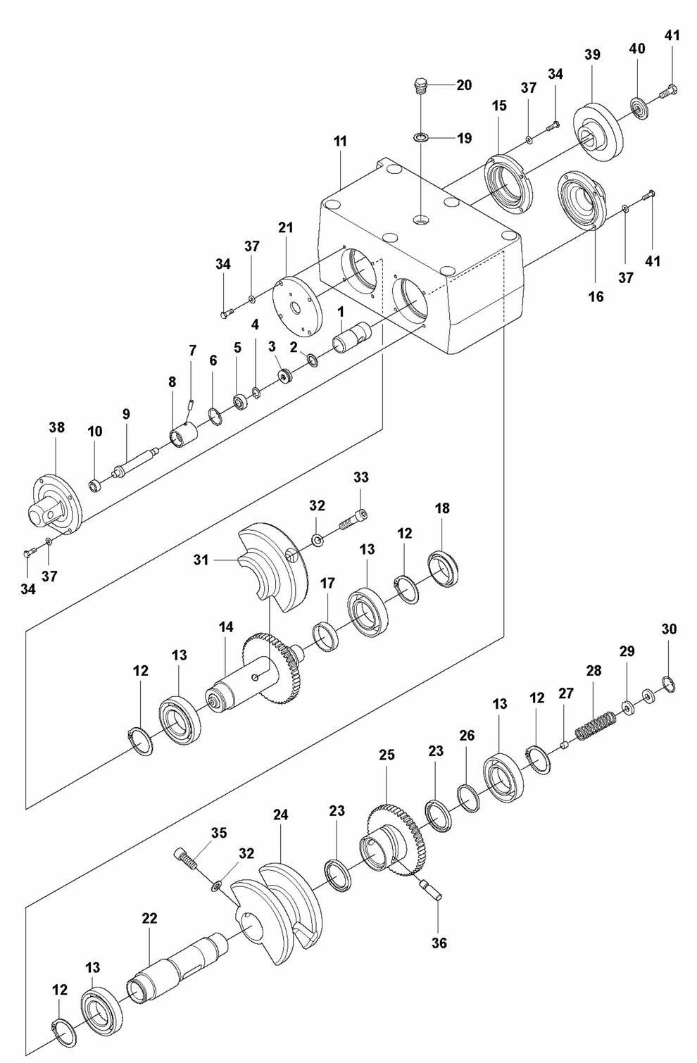 Eccentric Element Assembly Parts For LG 204 By Husqvarna