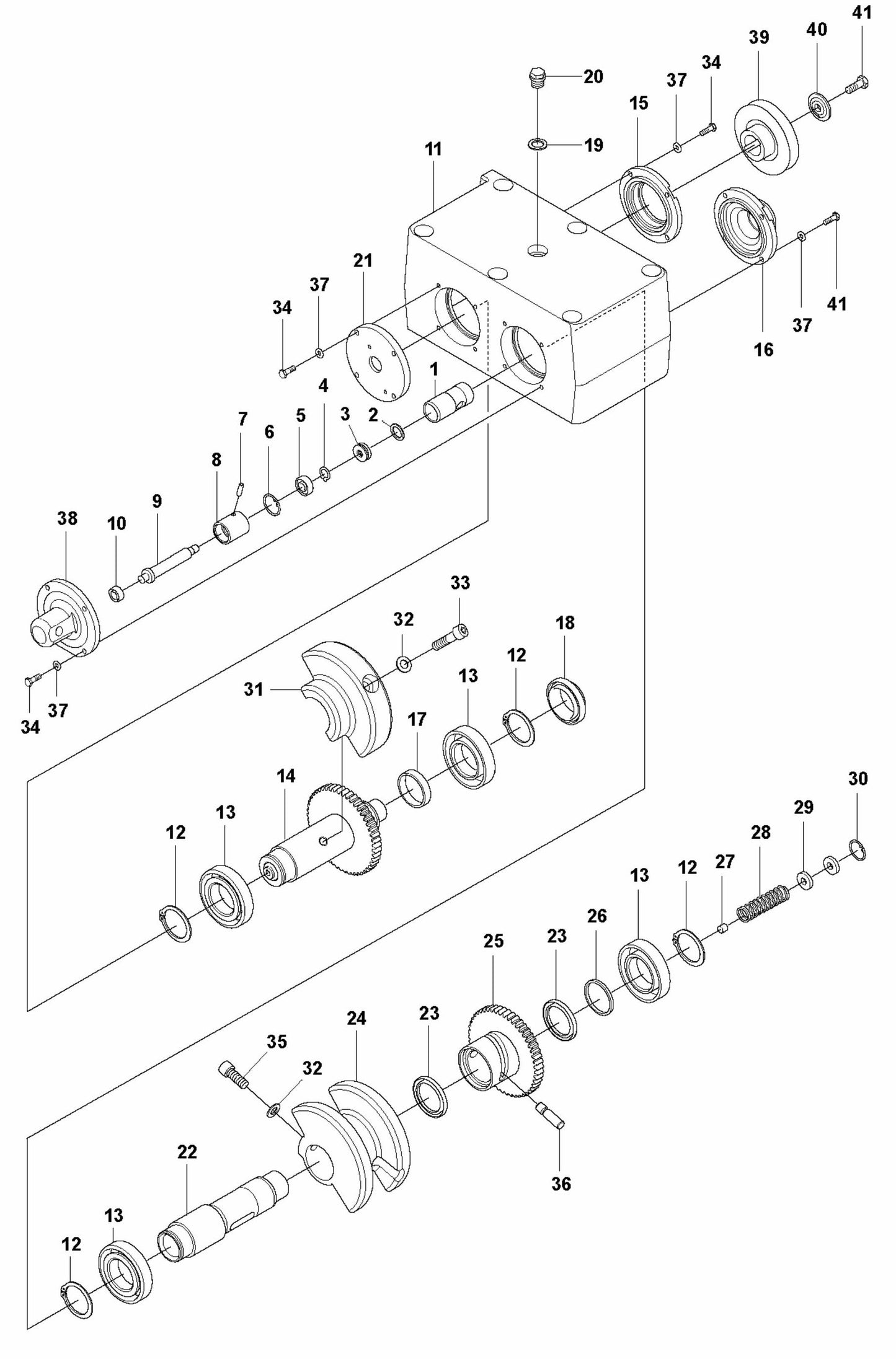 Eccentric Element Assembly Parts For LG 204 Petrol By Husqvarna