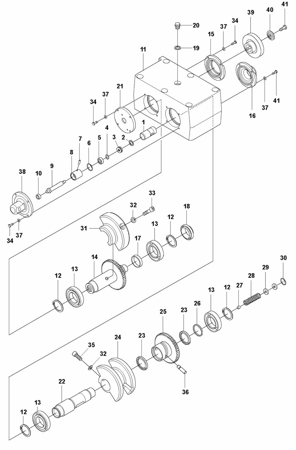 Eccentric Element Assembly Parts For LG 204 Petrol By Husqvarna
