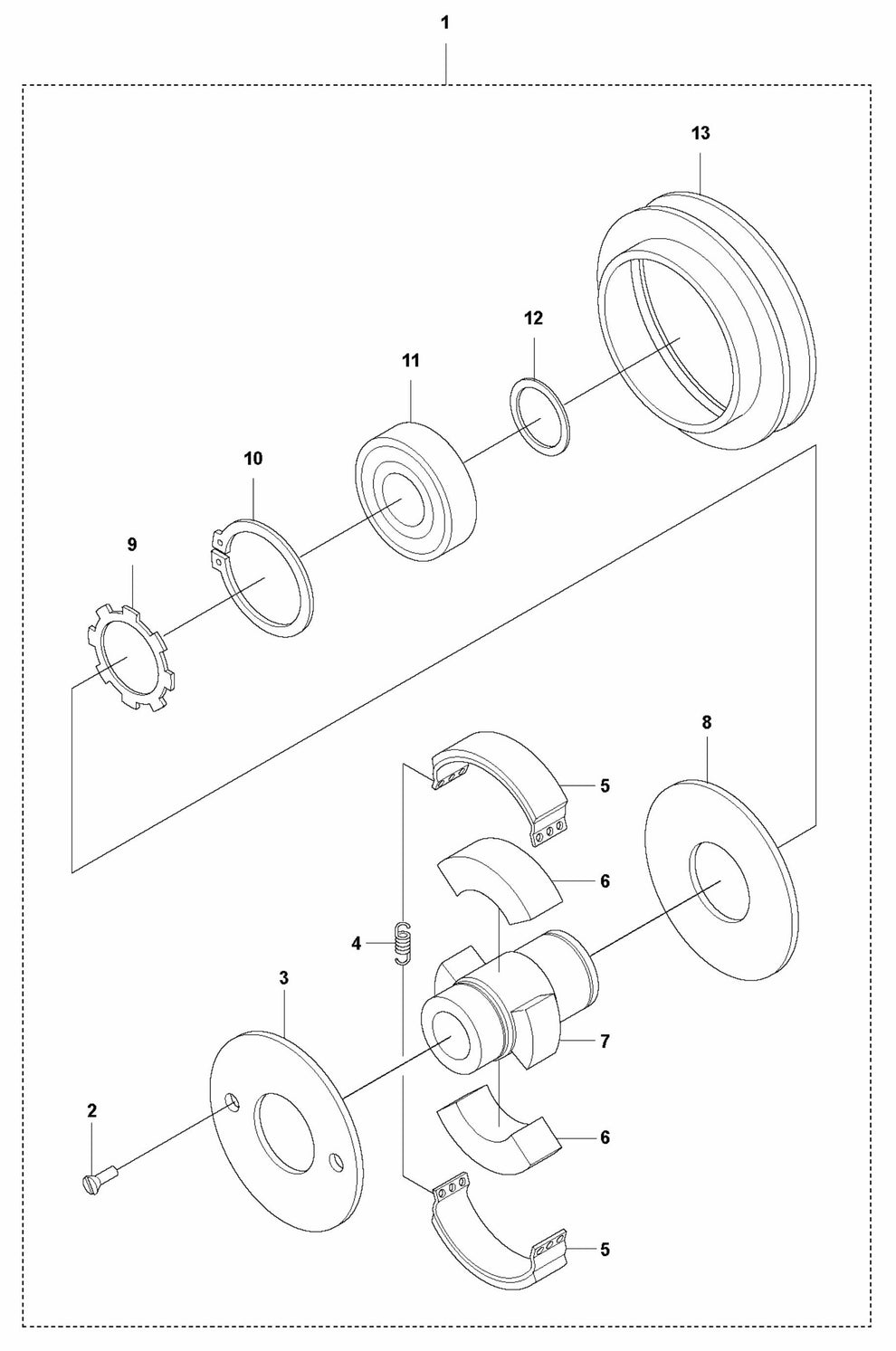 Centrifugal Clutch-Honda Assembly Parts For LG 204 Petrol By Husqvarna