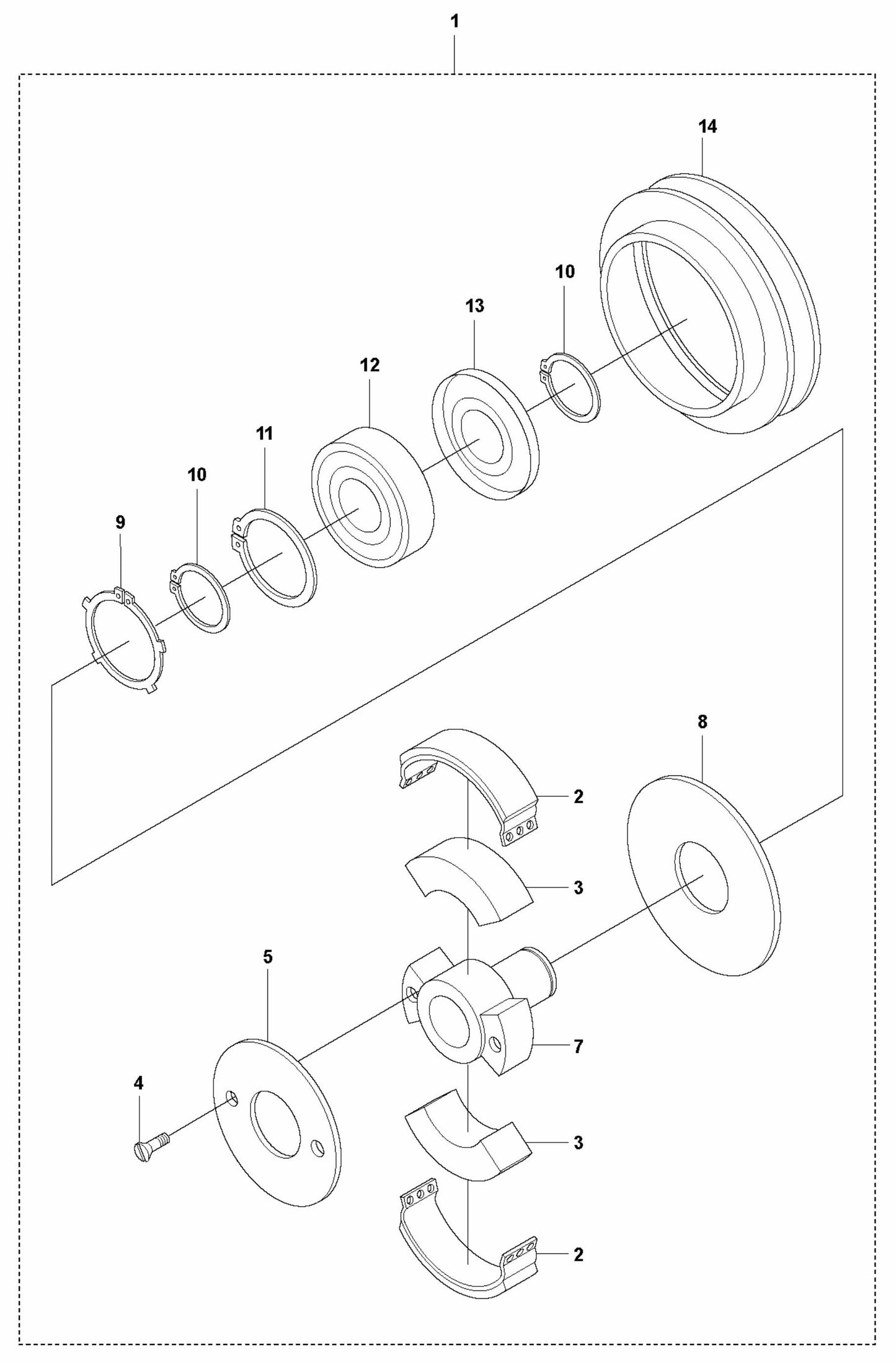 Centrifugal Clutch - Honda Assembly Parts For LG 300 By Husqvarna
