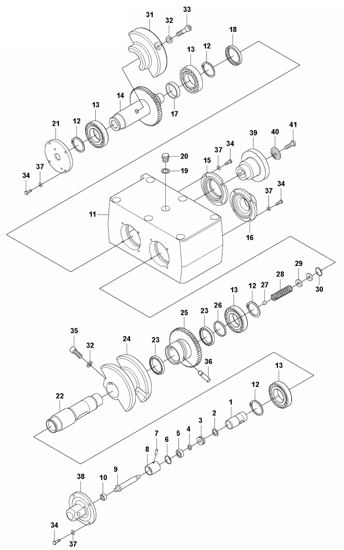 Eccentric Element Assembly Parts For LG 300 By Husqvarna