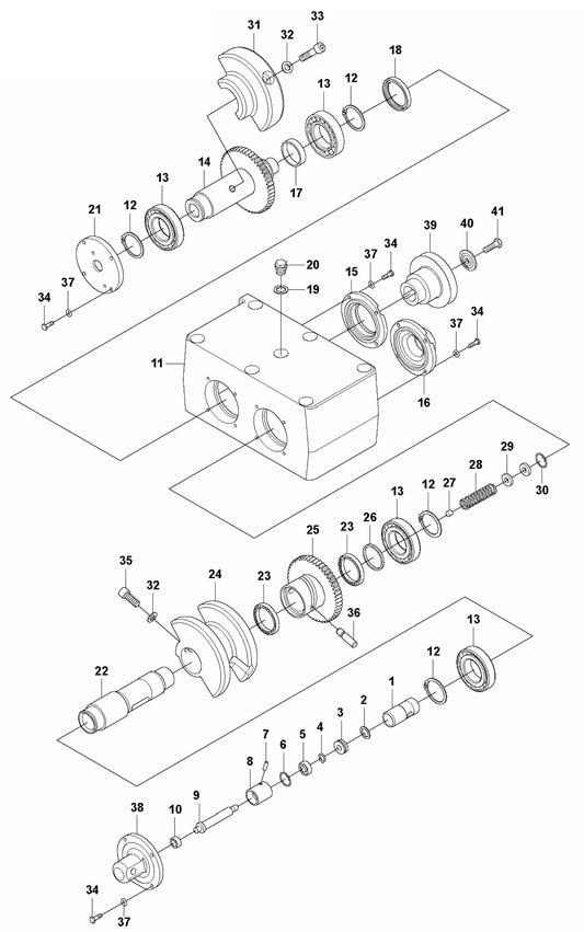 Eccentric Element Assembly Parts For LG 300 By Husqvarna