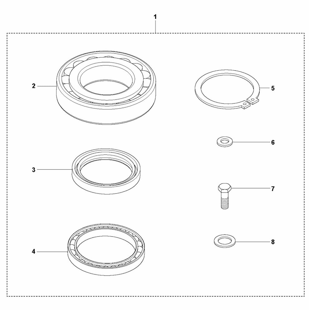 Eccentric Element Repair Kit Assembly Parts For LG 300 By Husqvarna