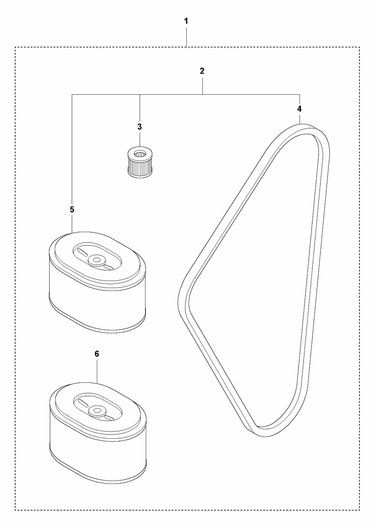 Start Up Kit - Honda Assembly Parts For LG 400 By Husqvarna