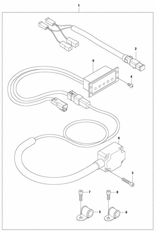 Compaction Indicator Kit Assembly Parts For LG 504 Reversible Plate Compactor By Husqvarna
