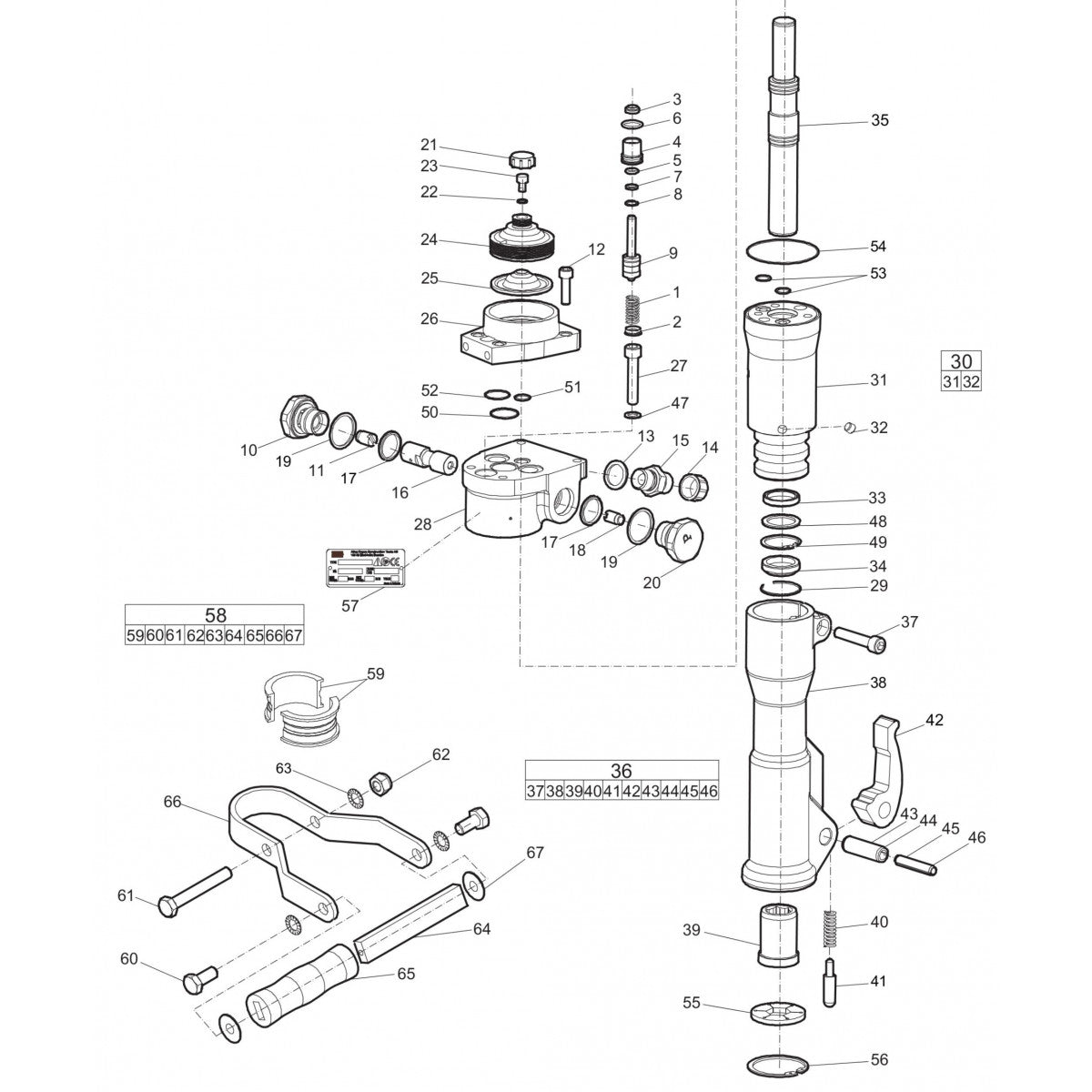 LH 11 Hydraulic Breaker Parts By Atlas Copco