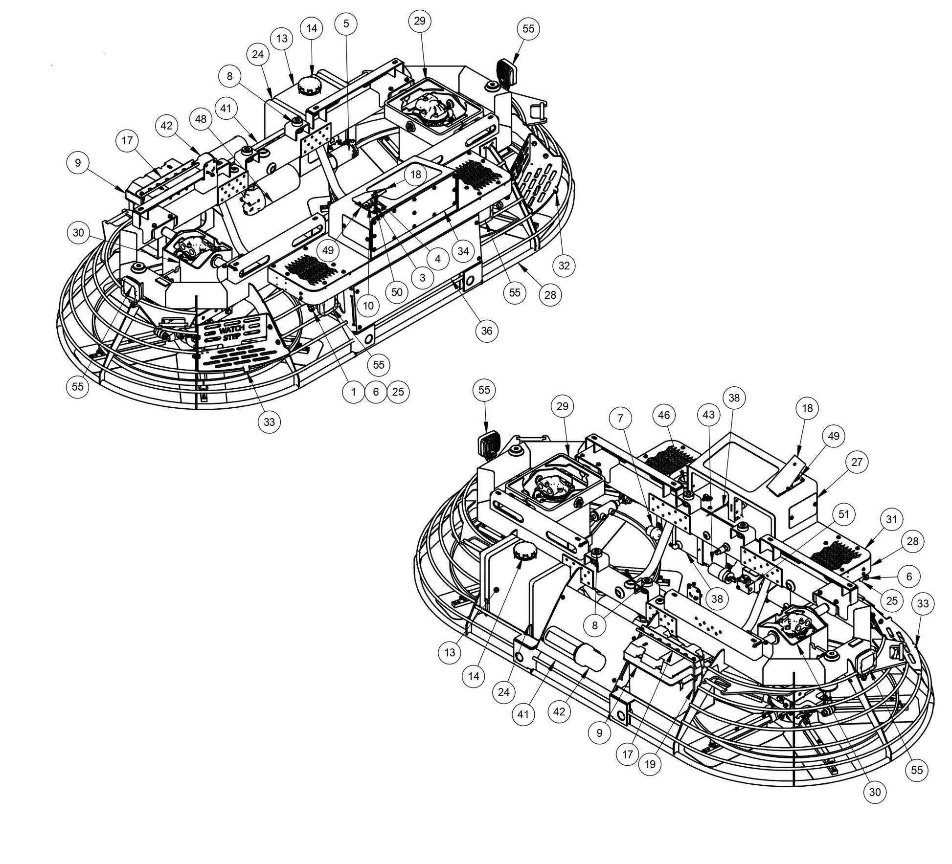 HDX605 Hydra Drive Extreme Riders Lower Unit Assembly Parts By Allen Engineering