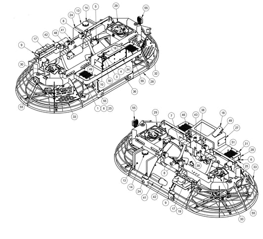 HDX605 Hydra Drive Extreme Riders Lower Unit Assembly Parts By Allen Engineering