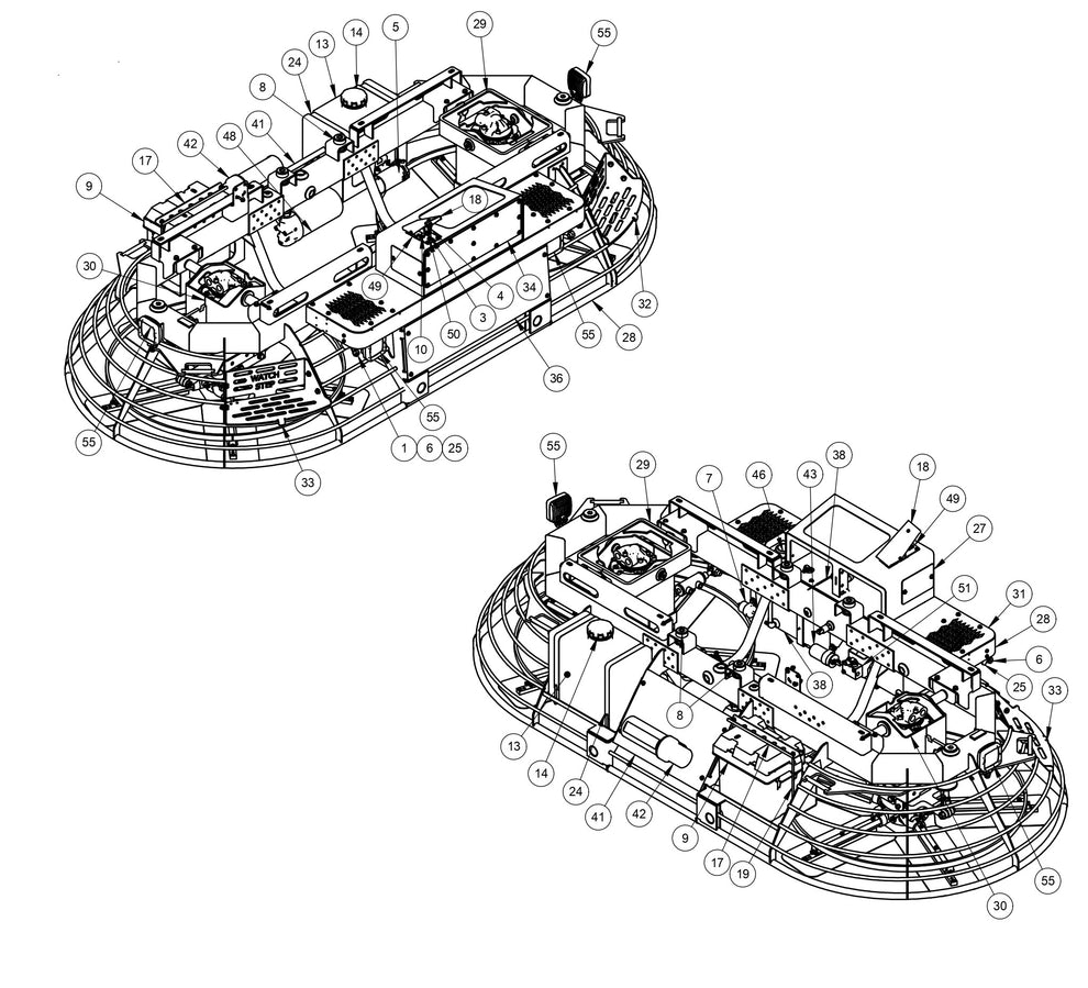 HDX605 Hydra Drive Extreme Riders Lower Unit Assembly Parts By Allen Engineering