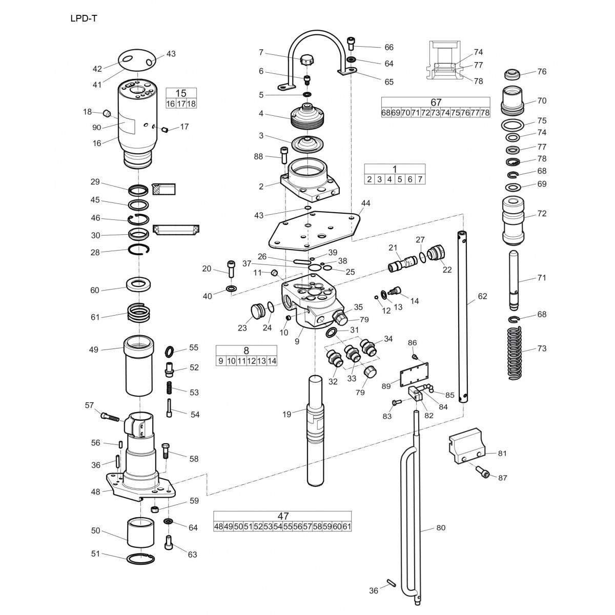LPD T Hydraulic Post Drivers