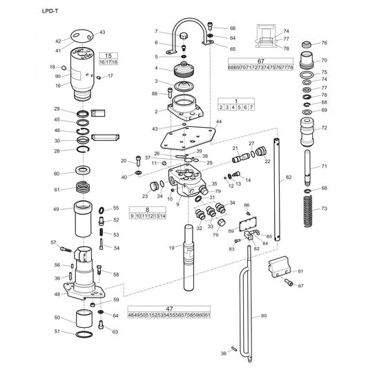 LPD T Hydraulic Post Drivers