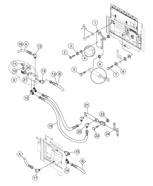LS600 Throttle Assembly Parts