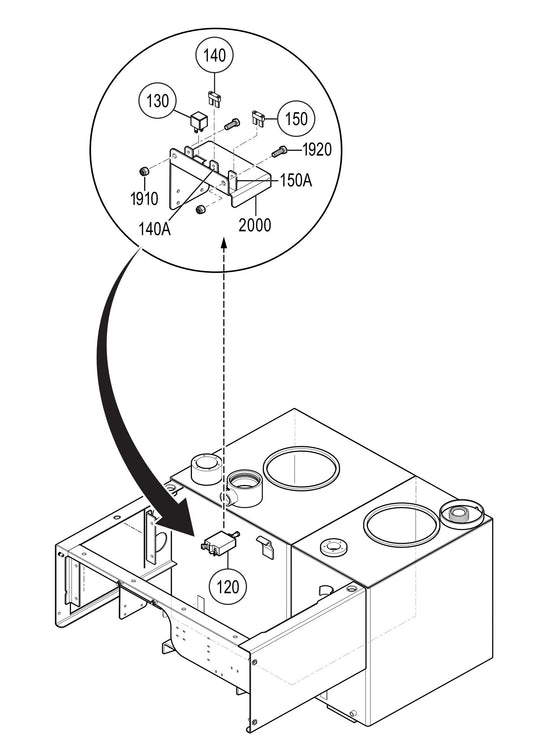 LS300G Fuses and Relays Assembly Parts