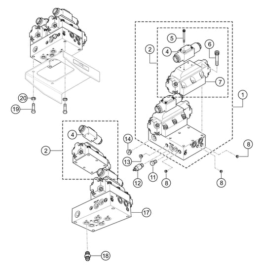 LS300GK Manifold Assembly Parts