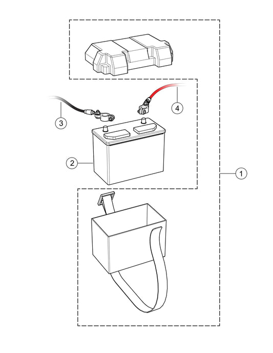 LS300P Battery Assembly Parts