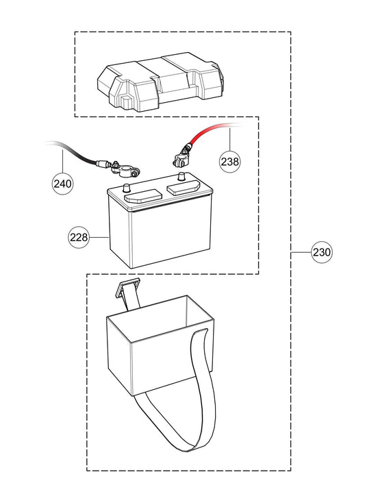 LS450 Battery Assembly Parts