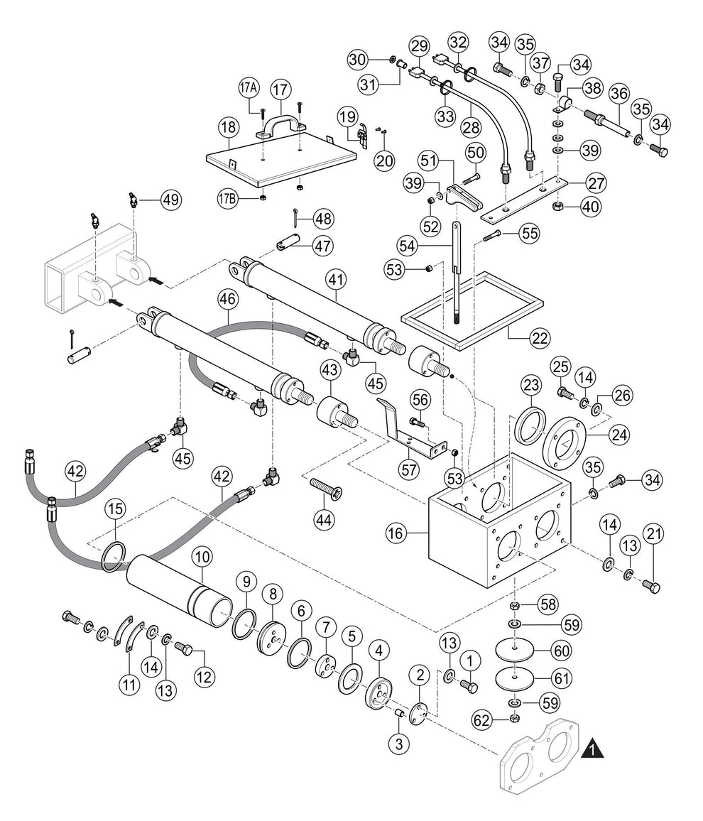 LS450 Lubrication Pistons Assembly Parts