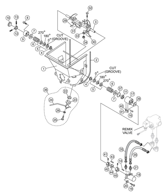 LS-60TD Hopper Assembly Parts