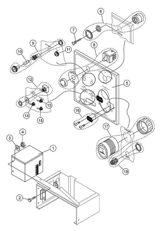 LS-60TD Control Box Assembly Parts
