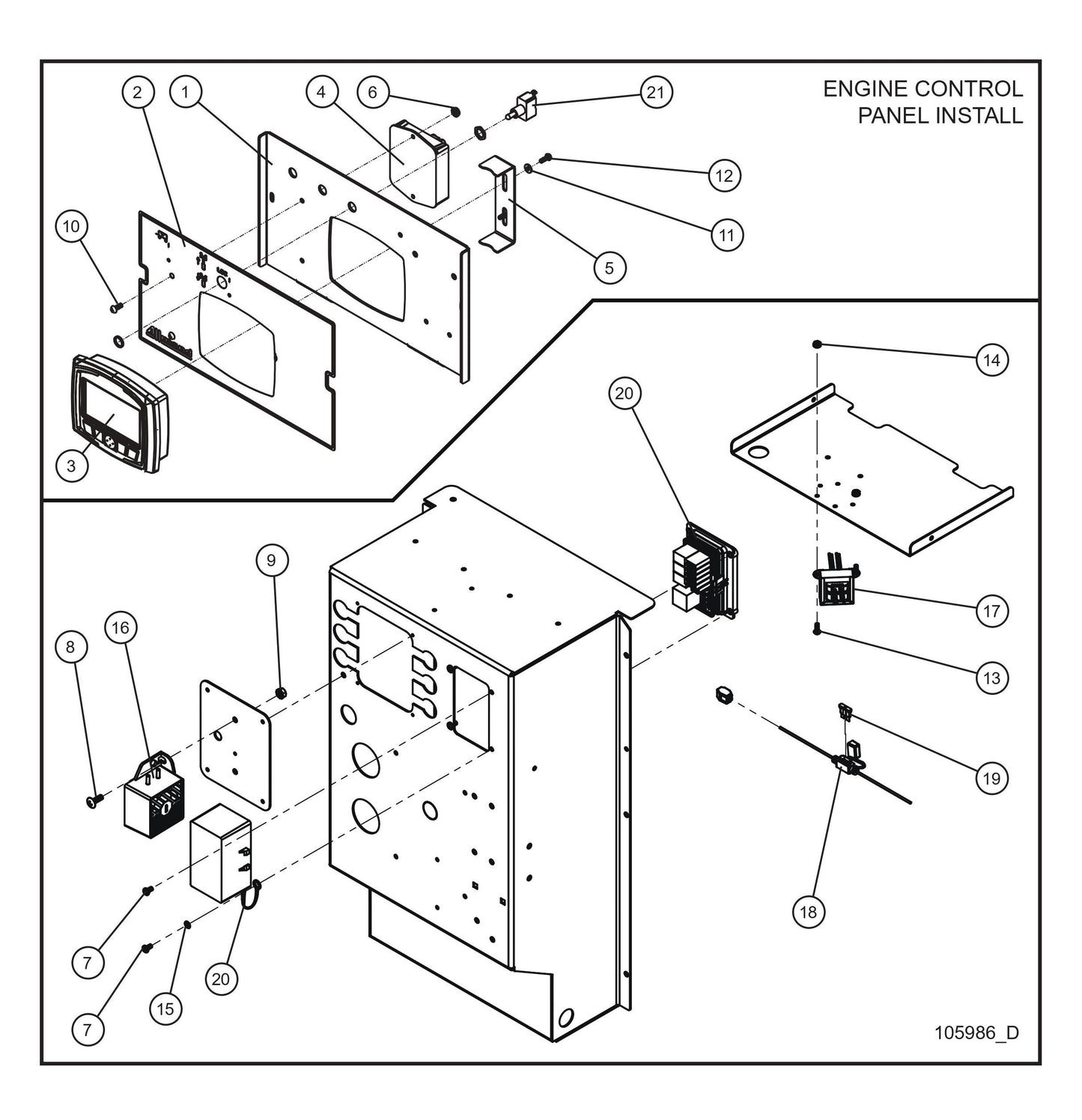 LSC Start Engine Control Parts By Allmand