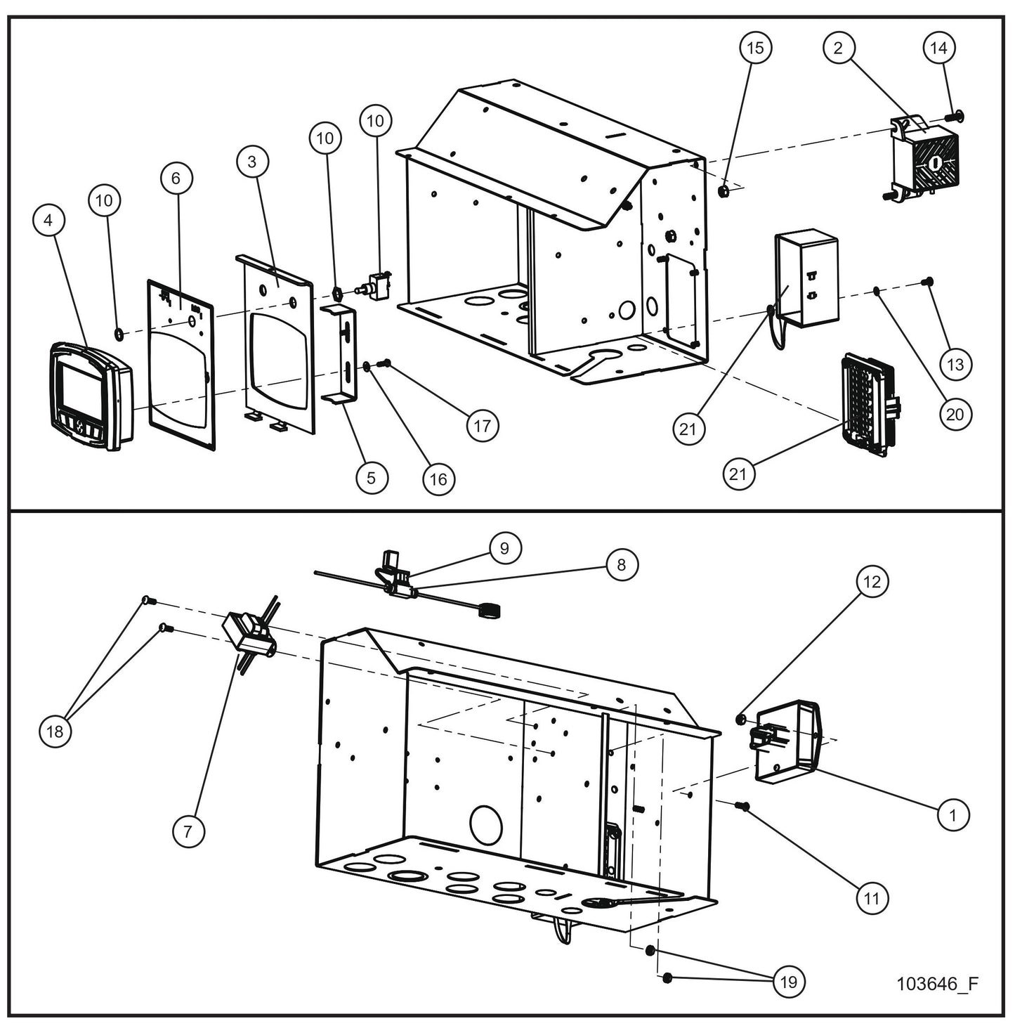 V Series Night-Lite Pro II LSC Start Engine Control with Toggle Switch Parts By Allmand