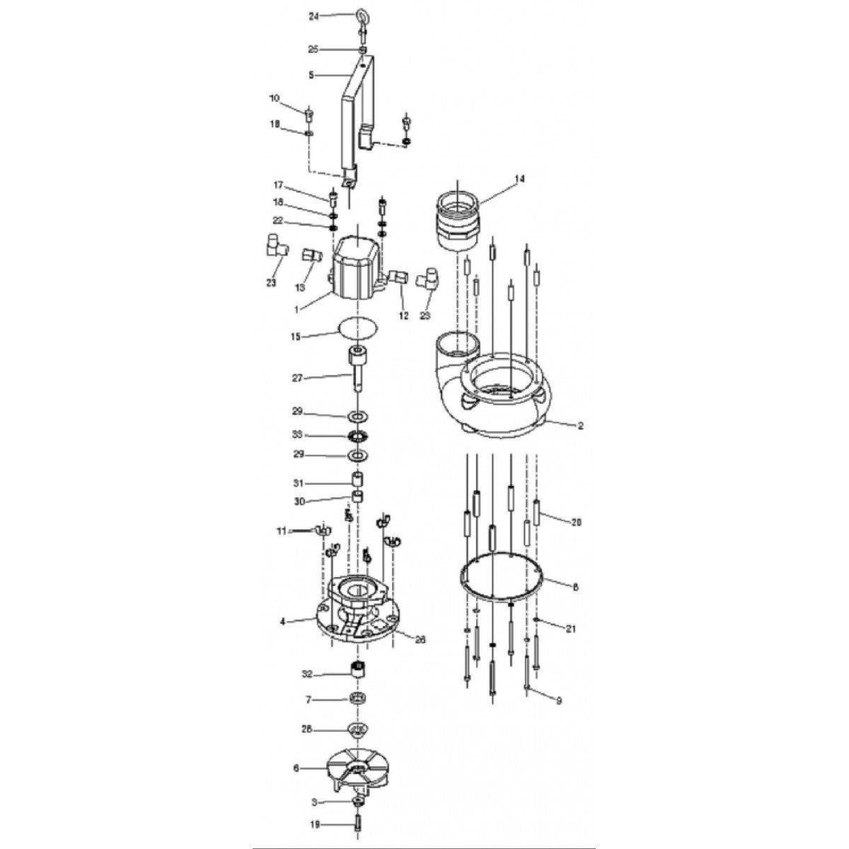 LTP 3 Submersible Pump Parts By Atlas Copco