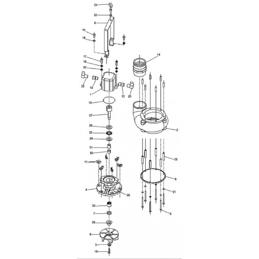 LTP 3 Submersible Pump Parts By Atlas Copco