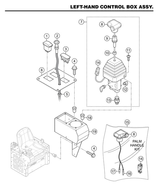 LD6 Left-Hand Control Box Assembly