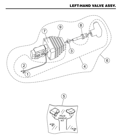 STX55J6-Y6 Left-Hand Valve Assembly