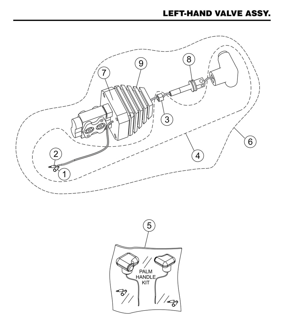 STX55J6-Y6 Left-Hand Valve Assembly