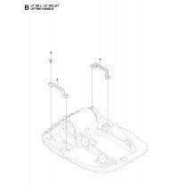 Lifting Handle Parts For LF 100 LAT Diesel By Husqvarna