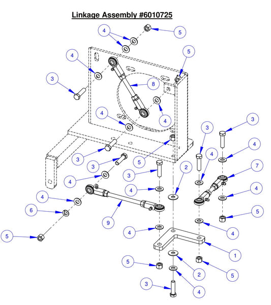 CC6561-3/CC6567/CC6561/CC6571-3 Linkage Assembly Parts
