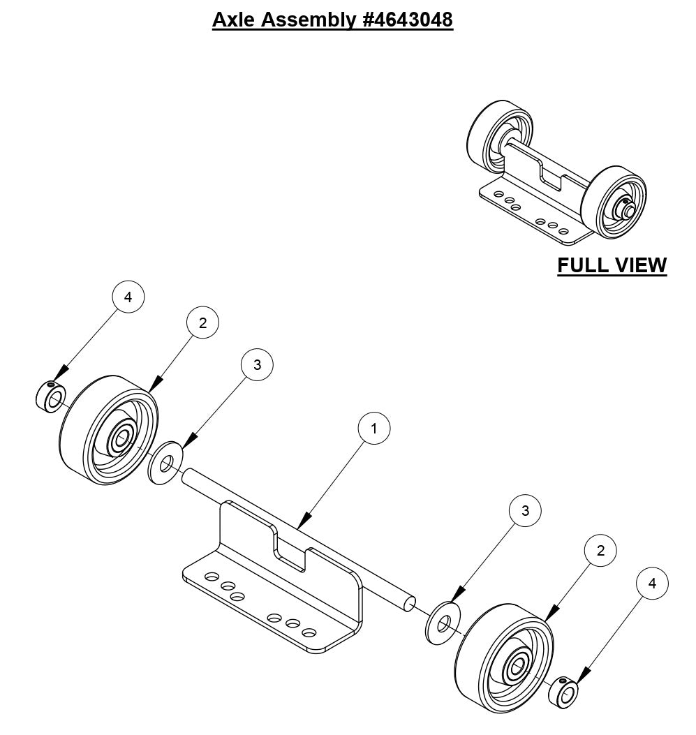 M-3 Axle Assembly