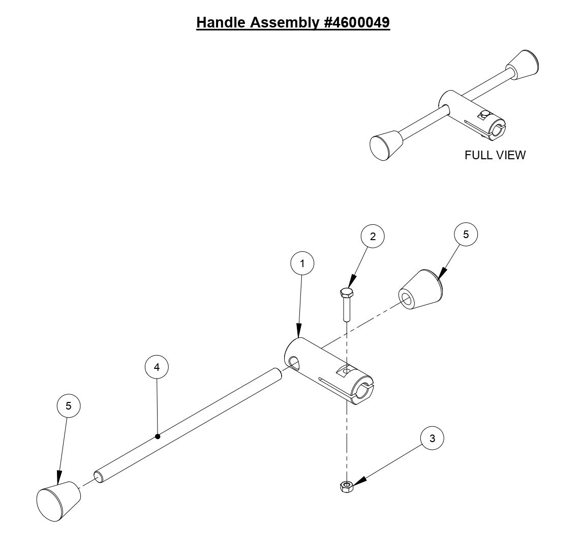 M-4 Handle Assembly