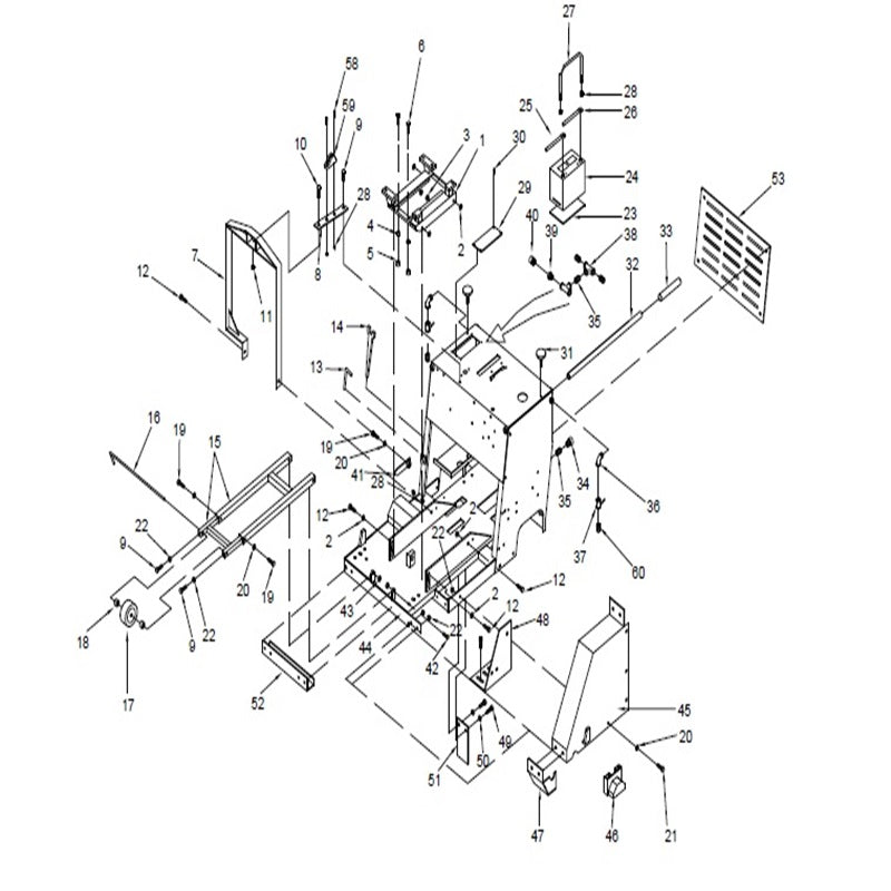C3120 C6120 Main Frame Group 31HP and 61HP Parts By Norton Clippers