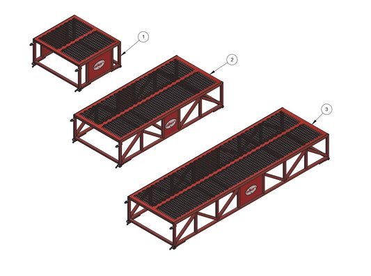 WB1224 Mainframe Sizes by Allen Engineering