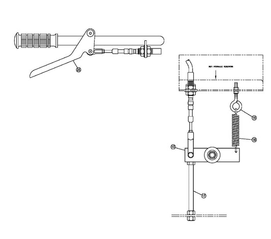 MB-16 Travel Speed Control Parts Listing Parts By Miller Curber