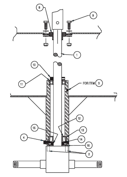 MB-16 Steering Column Diagram 1 Parts By Miller Curber